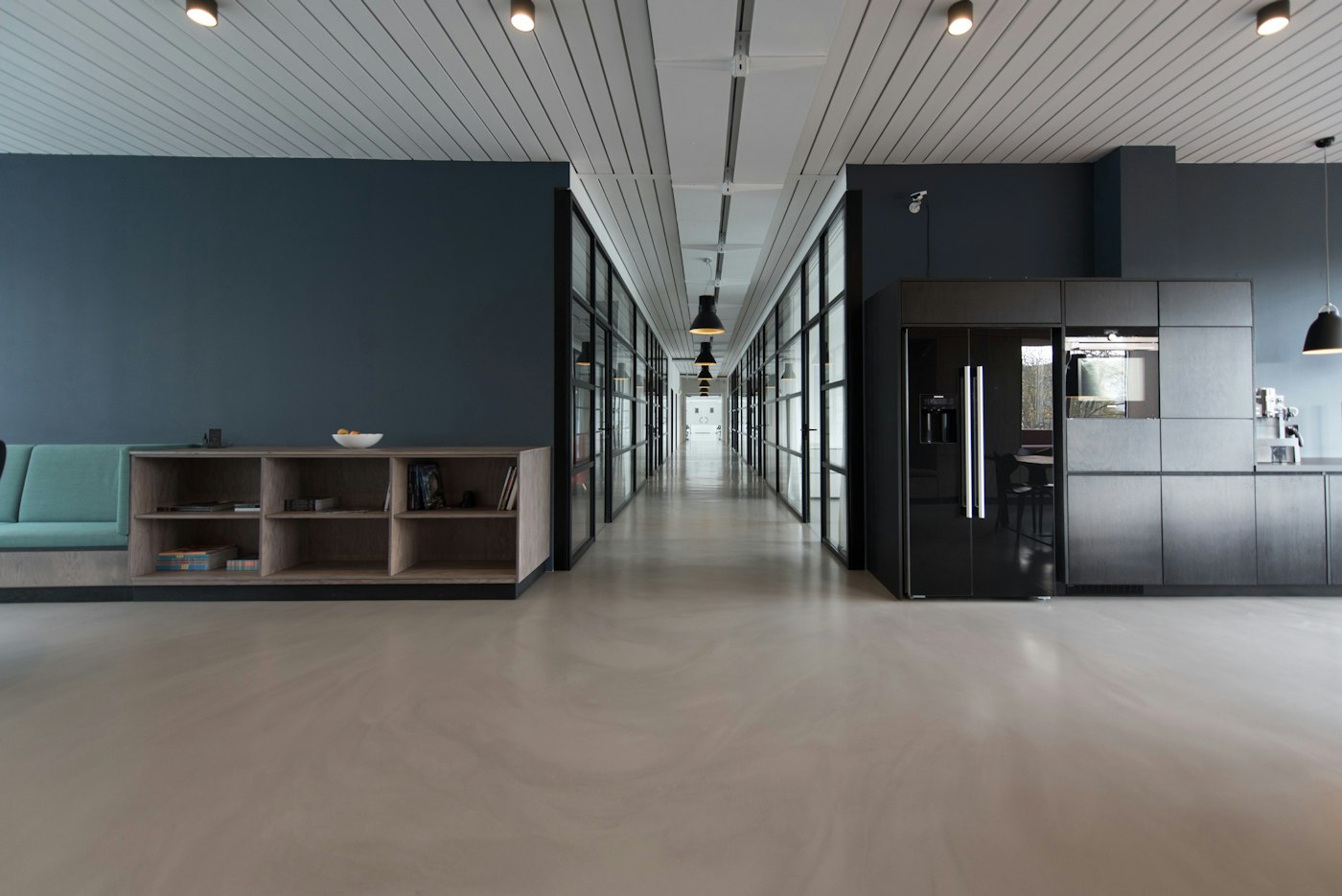 Open space de bureaux modernes