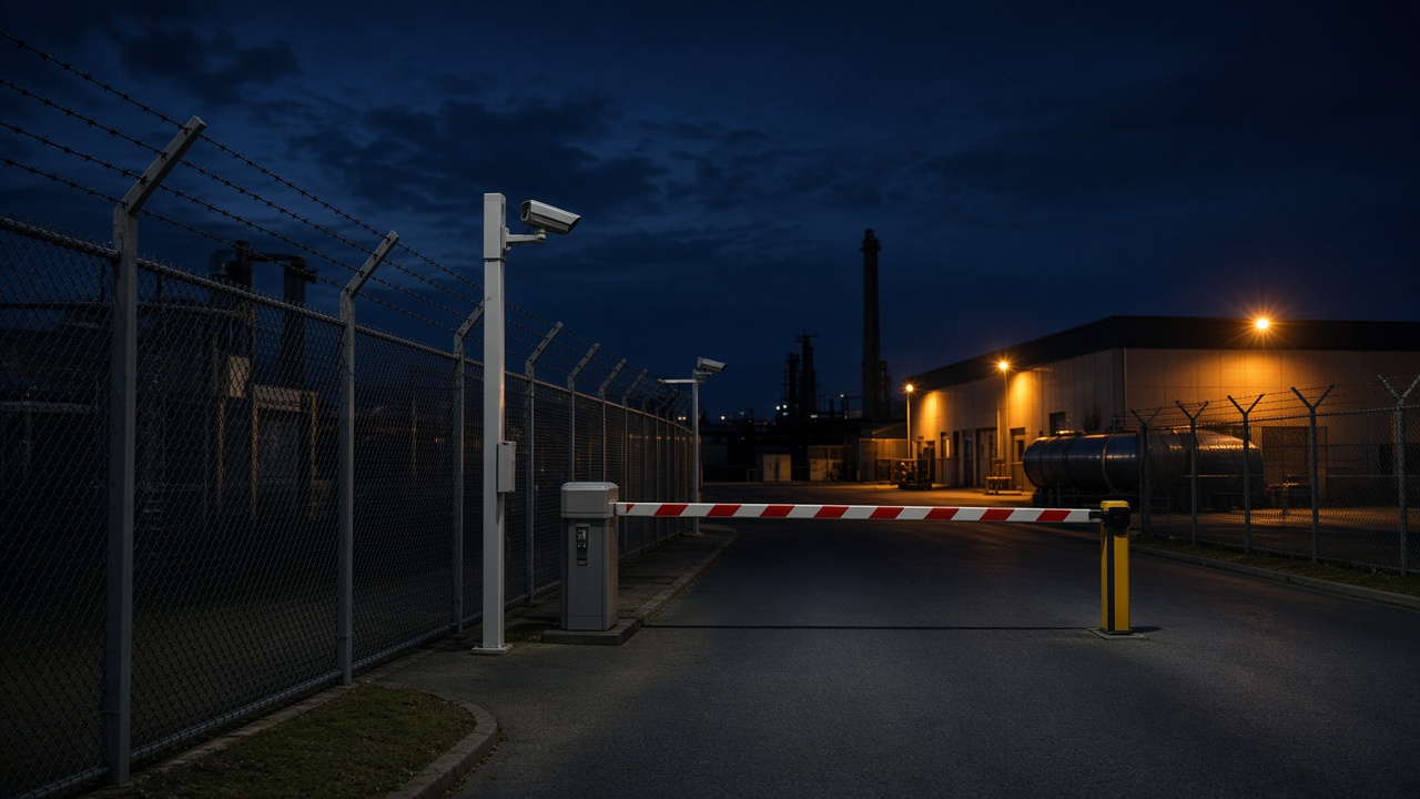 Accès contrôlé d’un site sensible industriel